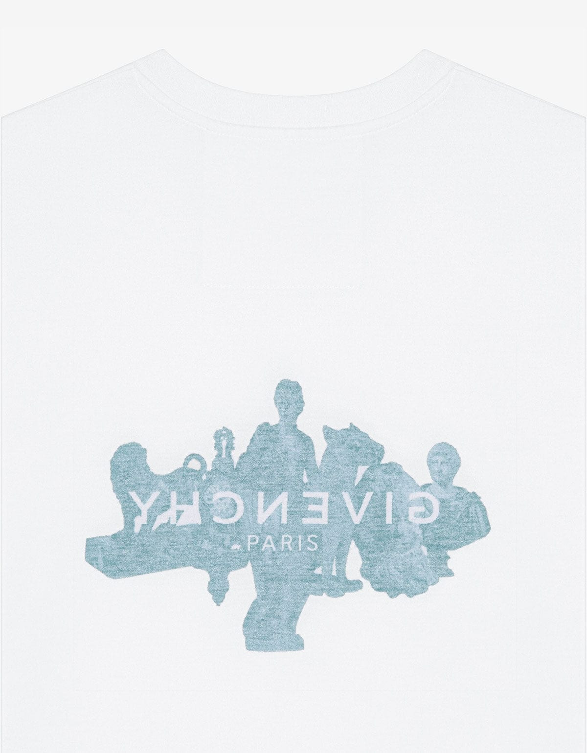 Givenchy White Reverse Logo Hubert Objects Print T-Shirt - 4
