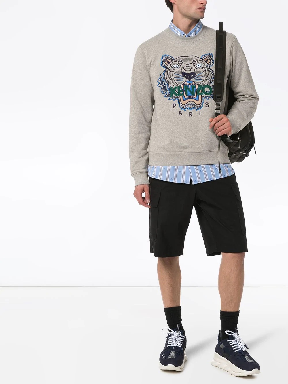 embroidered Tiger sweatshirt - 2