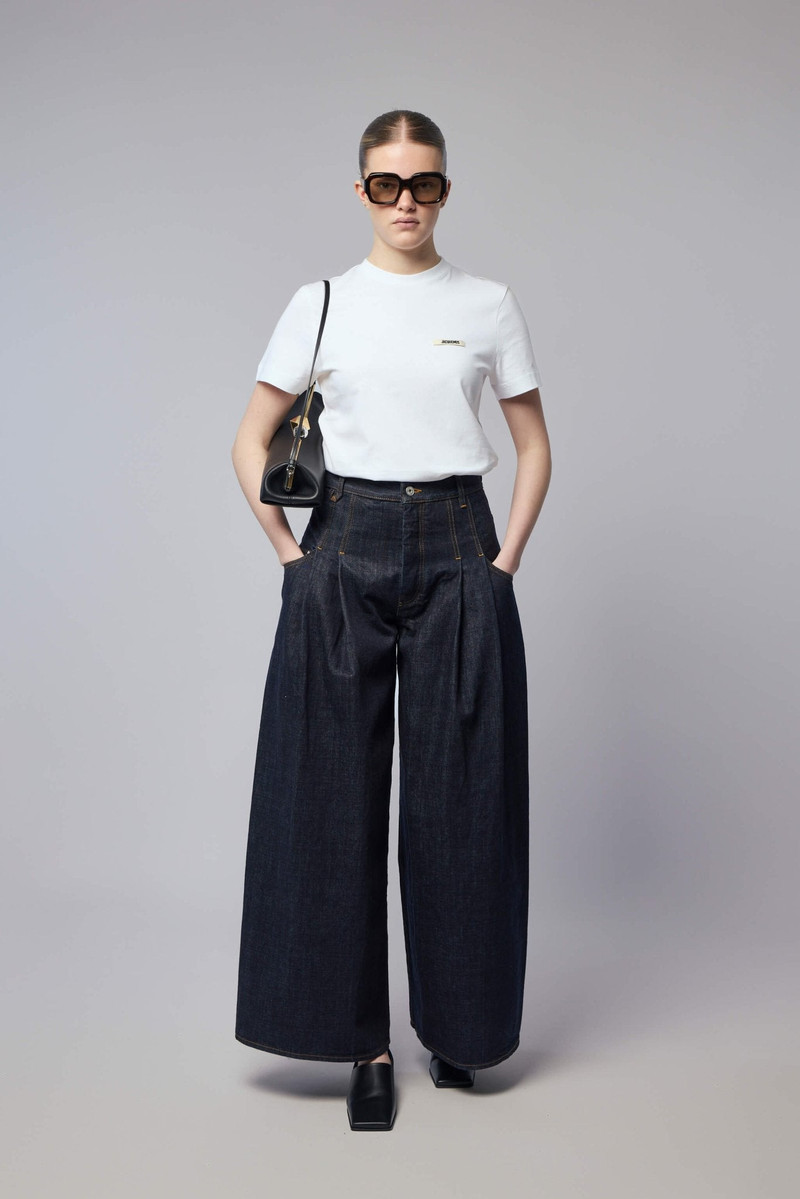 JACQUEMUS Le Tshirt Gros Grain Mc outlook