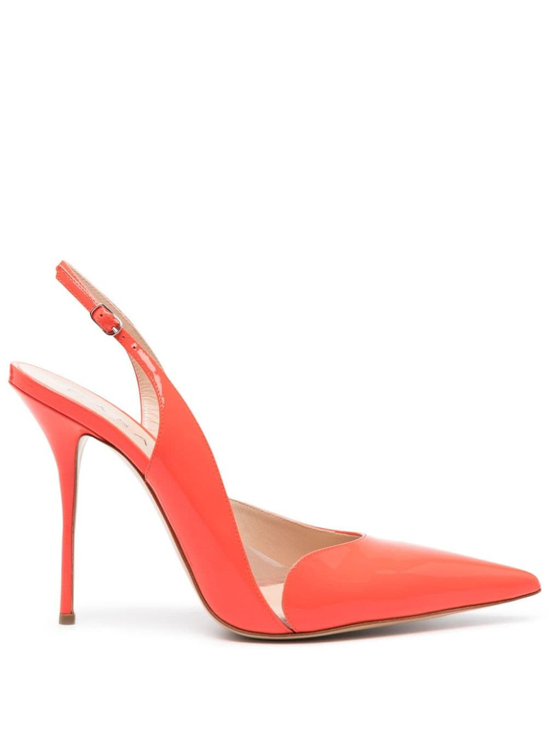 patent-leather slingback pumps 1