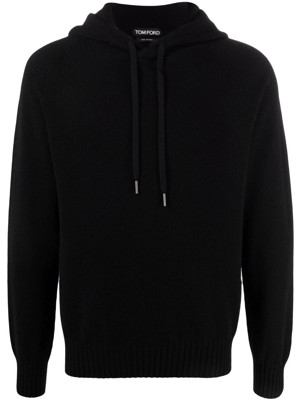 hooded cashmere jumper - 1