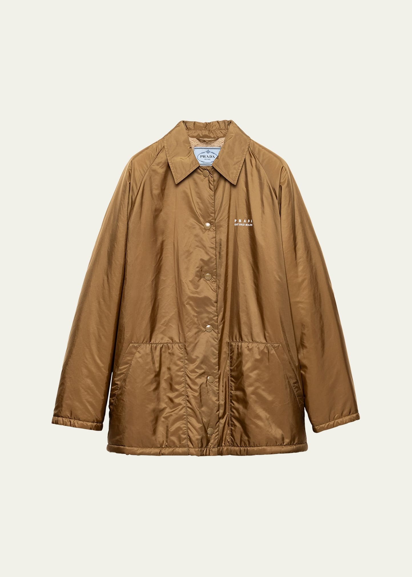 Fleece-Lined Re-Nylon Jacket - 1