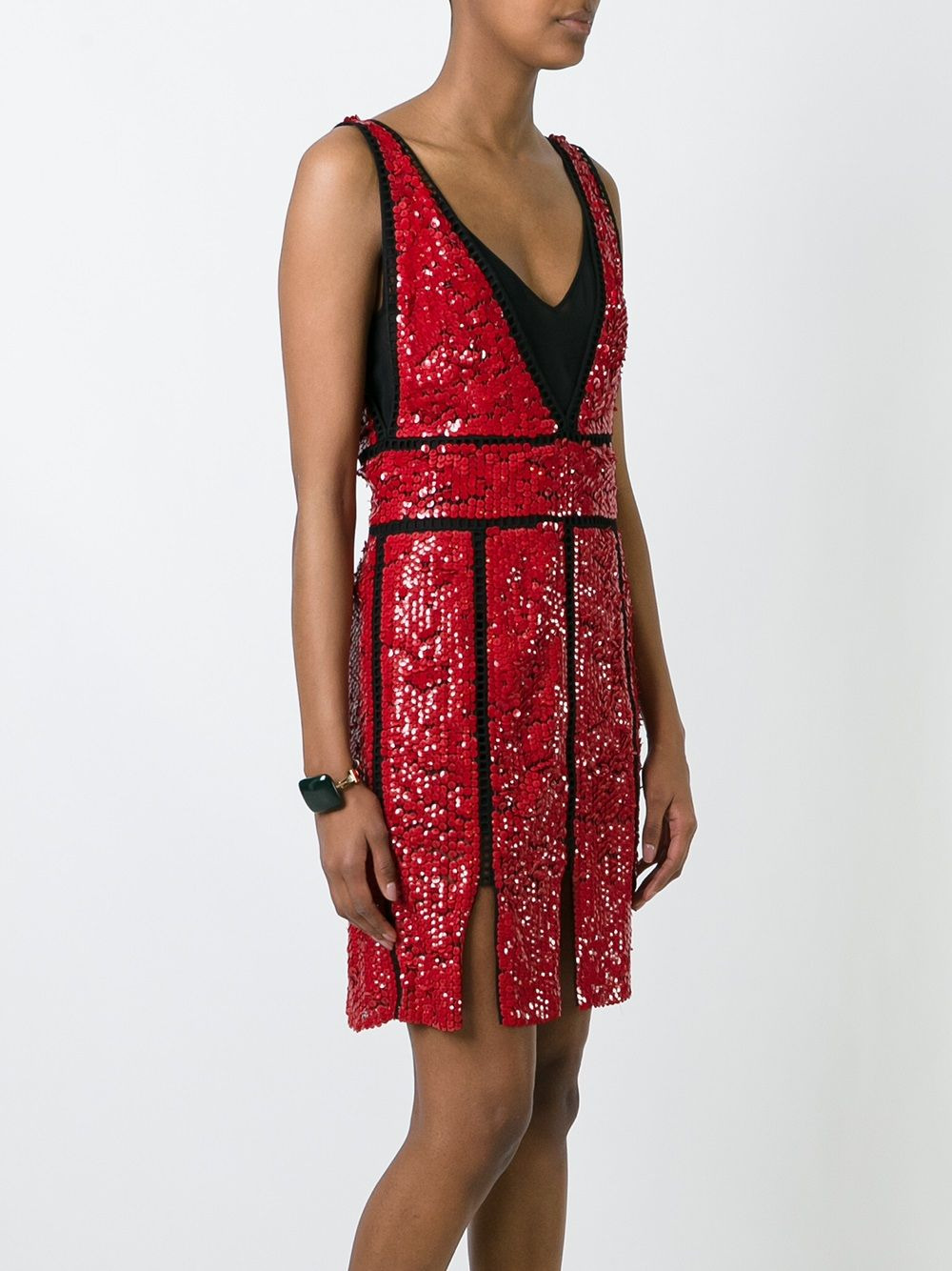 sequin embellished dress - 4