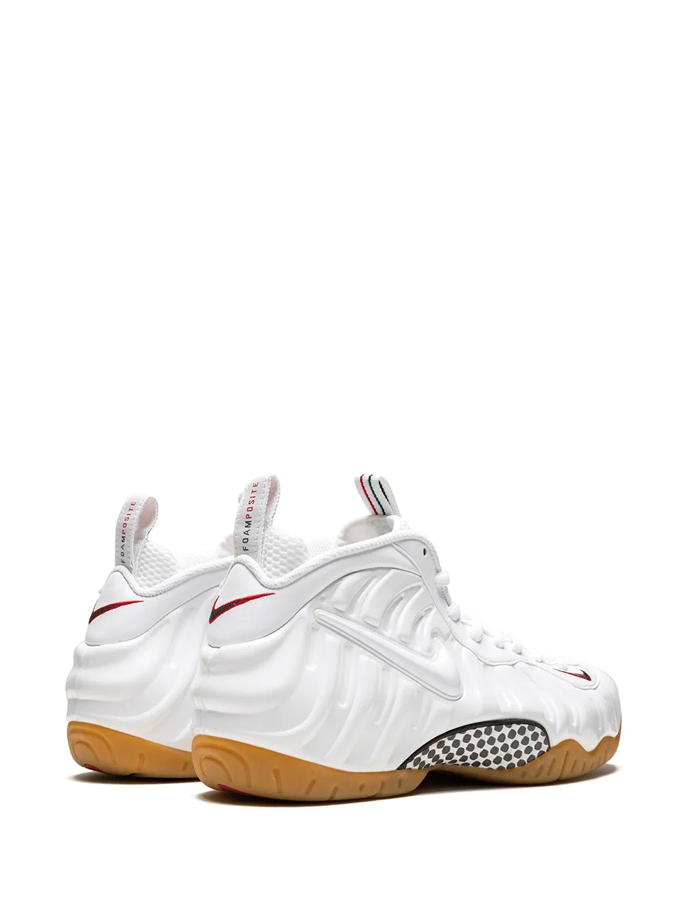 Air Foamposite Pro "White/Gym Red/Gorge Gree" sneakers - 3