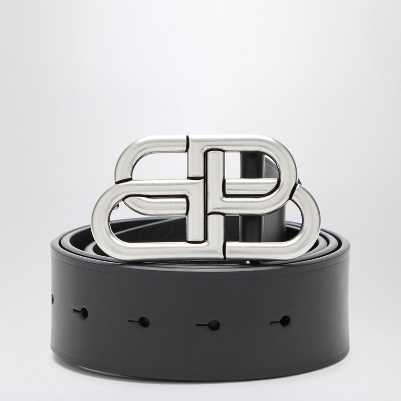 Balenciaga BALENCIAGA BB EXTRA LARGE CALFSKIN BELT - 2