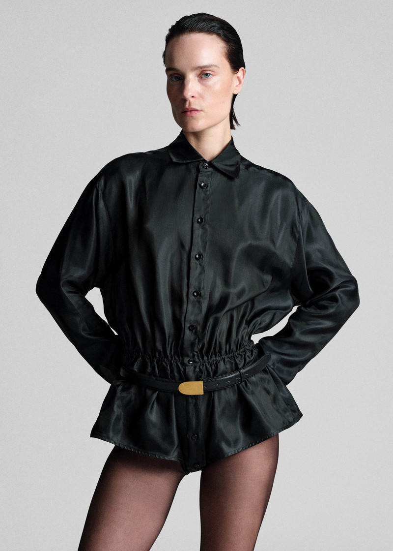 BETTTER Bettter Lining Shirt Bodysuit - Black outlook