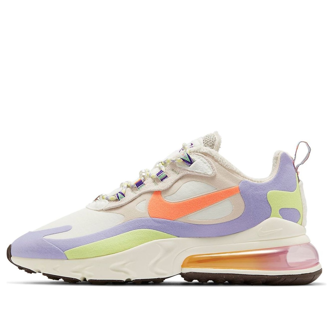 (WMNS) Nike Air Max 270 React 'Sail Orange Frost' DC3276-101 - 1