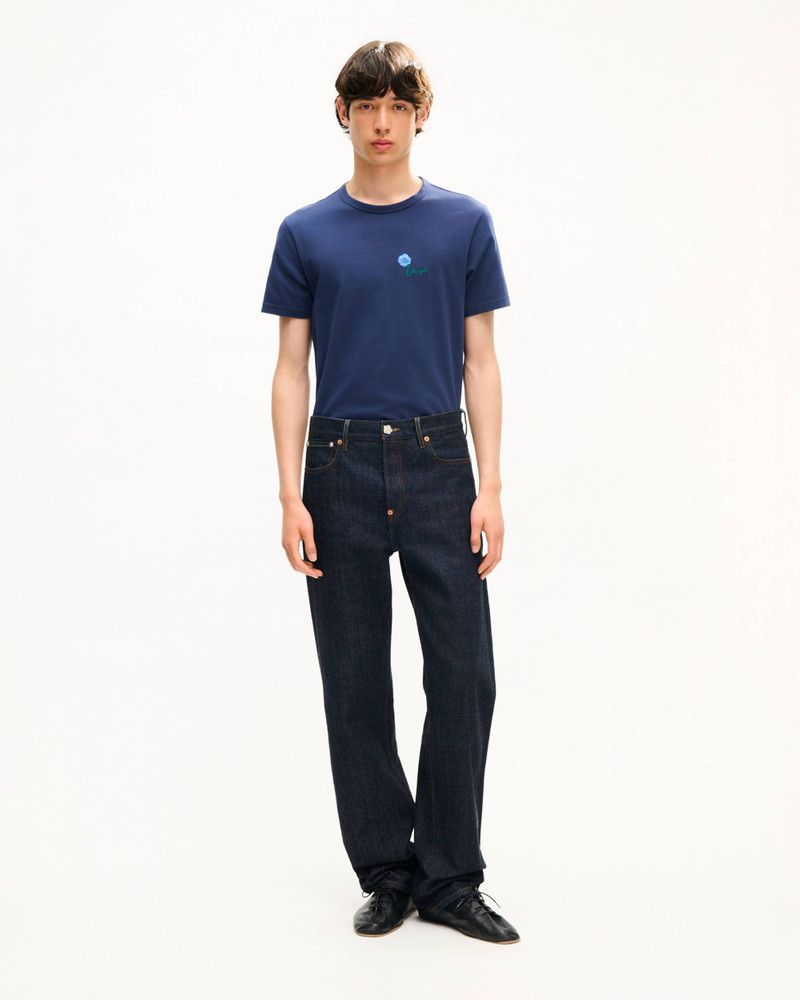 KENZO 'KENZO Tulip' embroidered slim T-shirt in cotton outlook