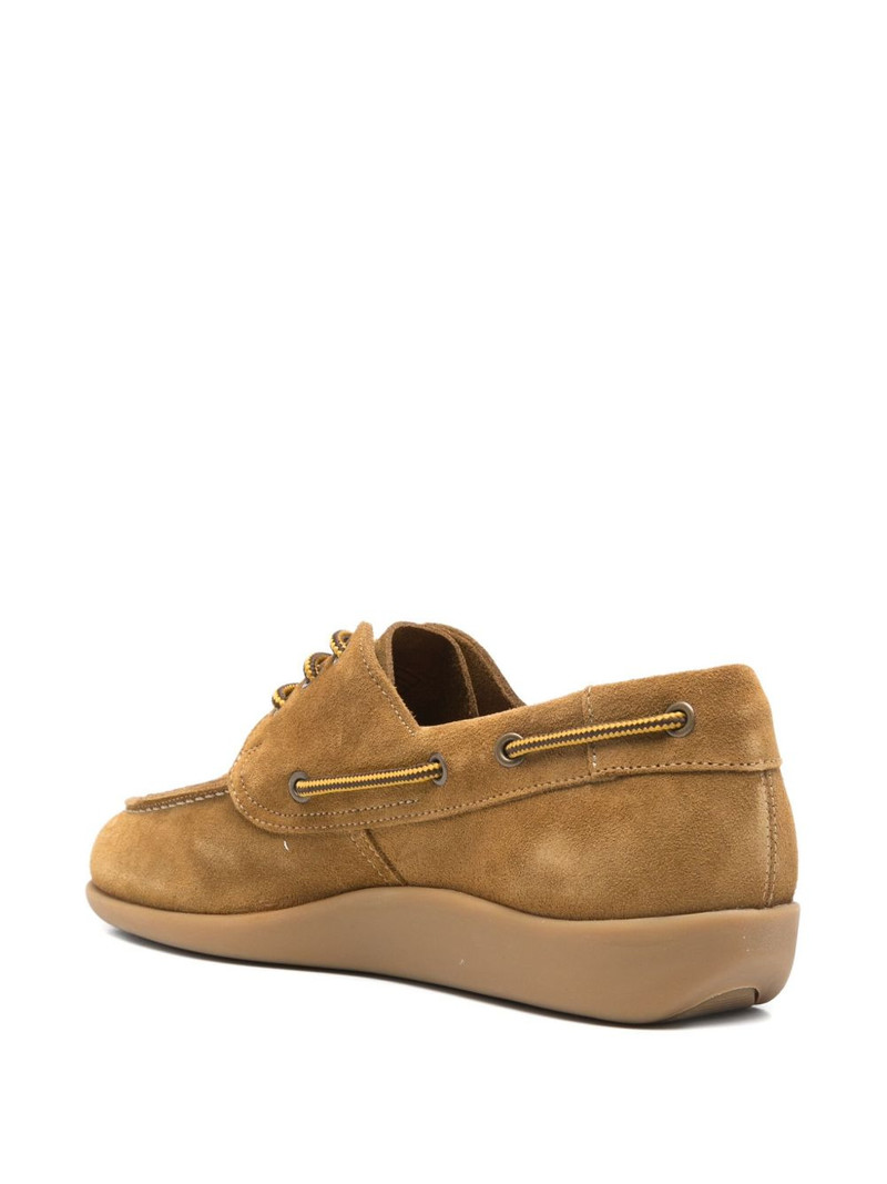 Gary Jobson laced boat shoes 3