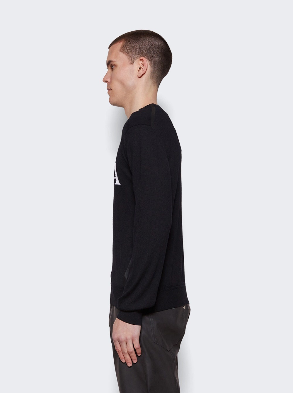 Merino Coolmax Crewneck Black - 4