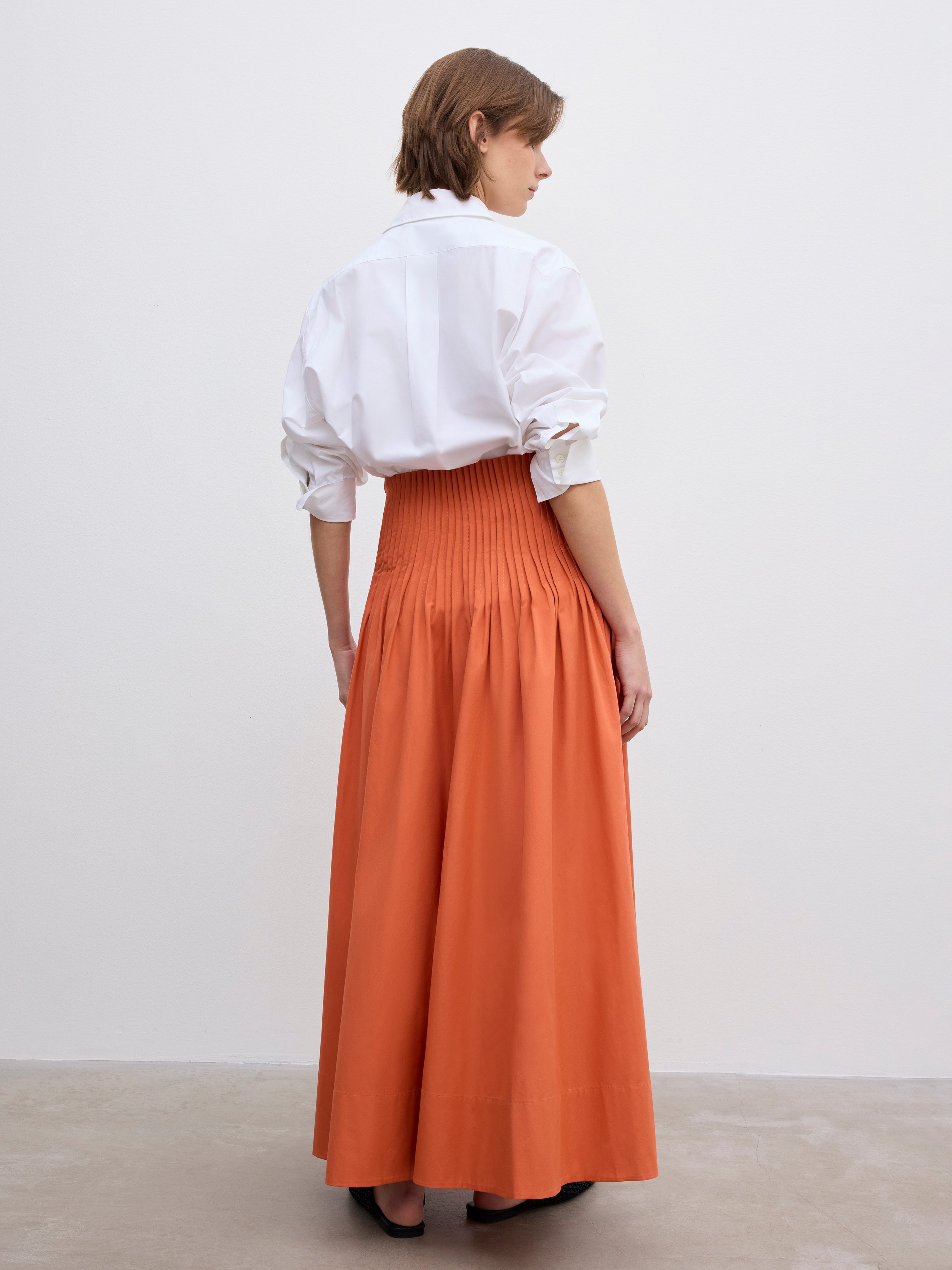 Poplin maxi skirt - 4