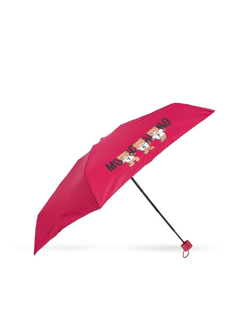 Moschino TEDDY-MOTIF COMPACT UMBRELLA outlook