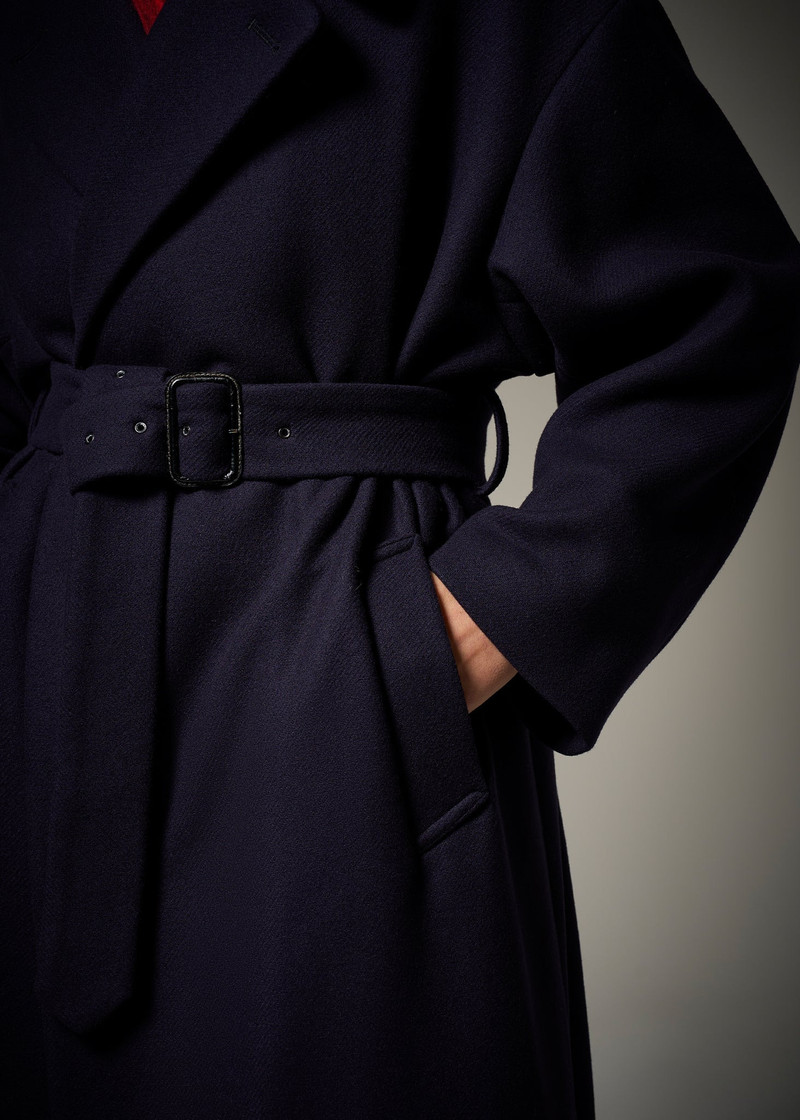 Women's Hepburn Coat Navy 6