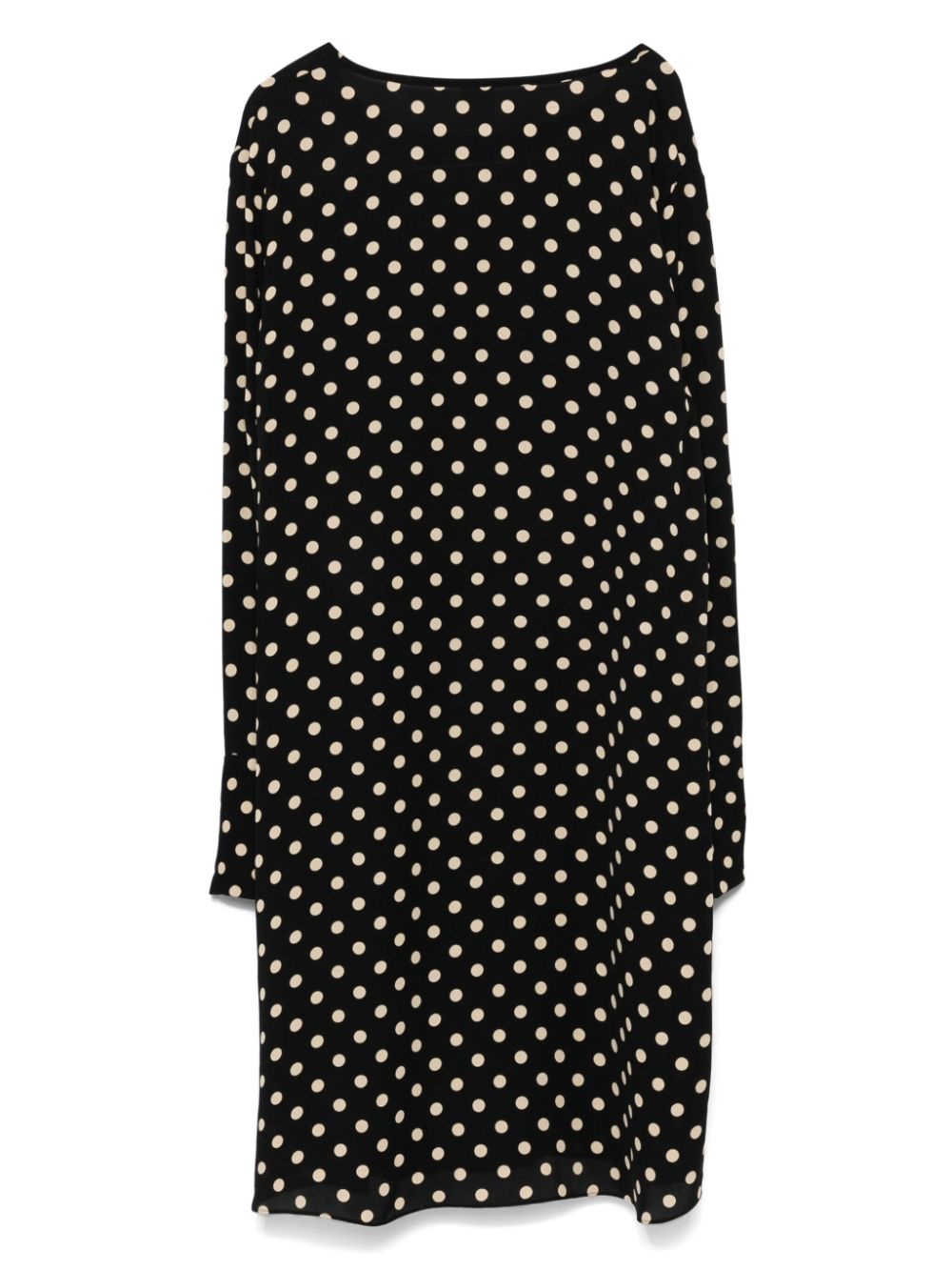 polka-dot midi dress - 2