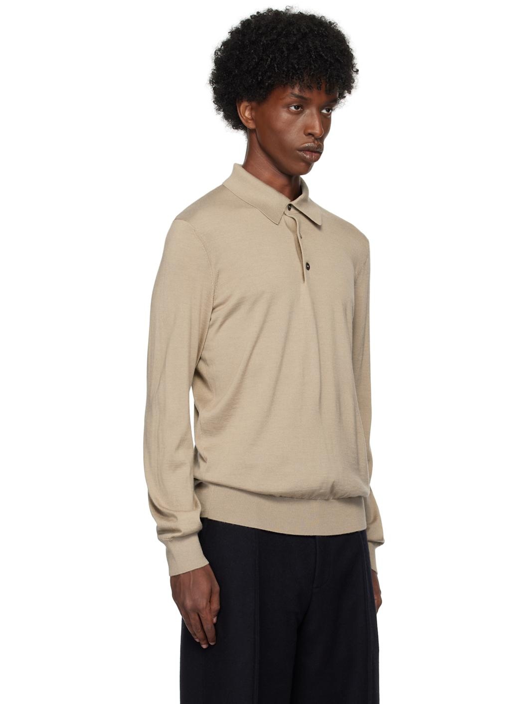 Taupe Casheta Polo - 2