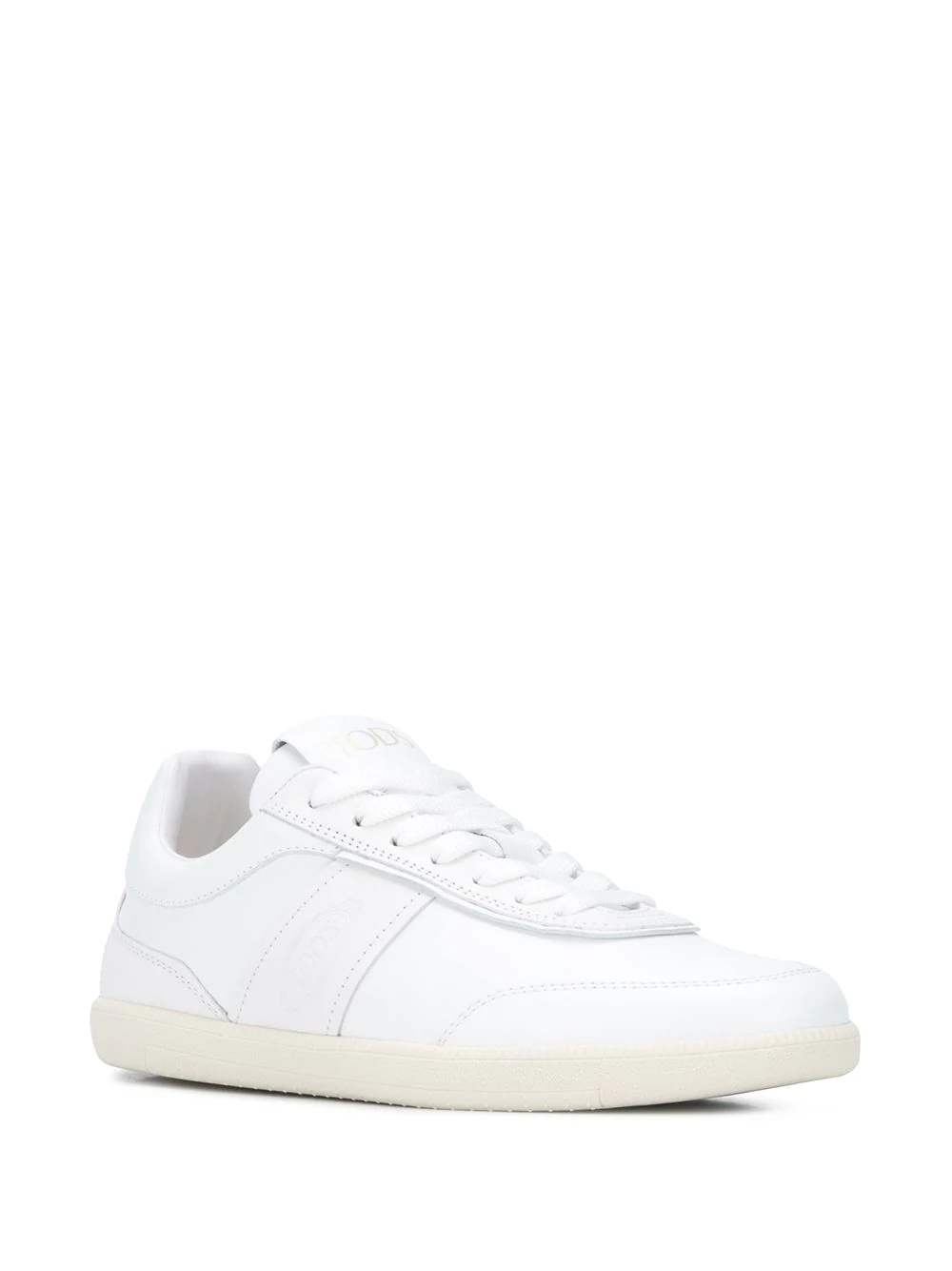 panelled low-top sneakers - 2