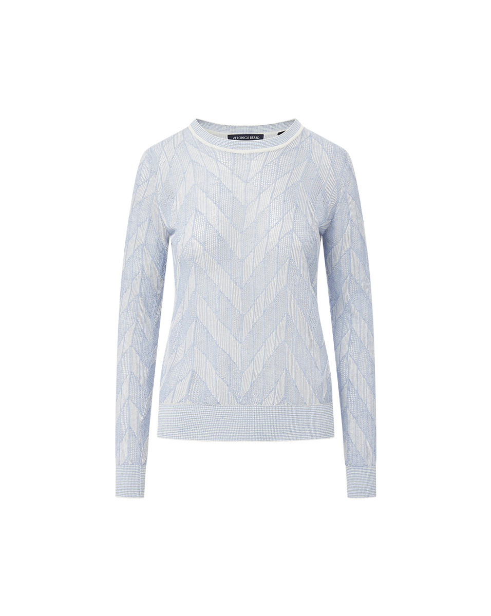 MAGELLEN LINEN-BLEND SWEATER - 1
