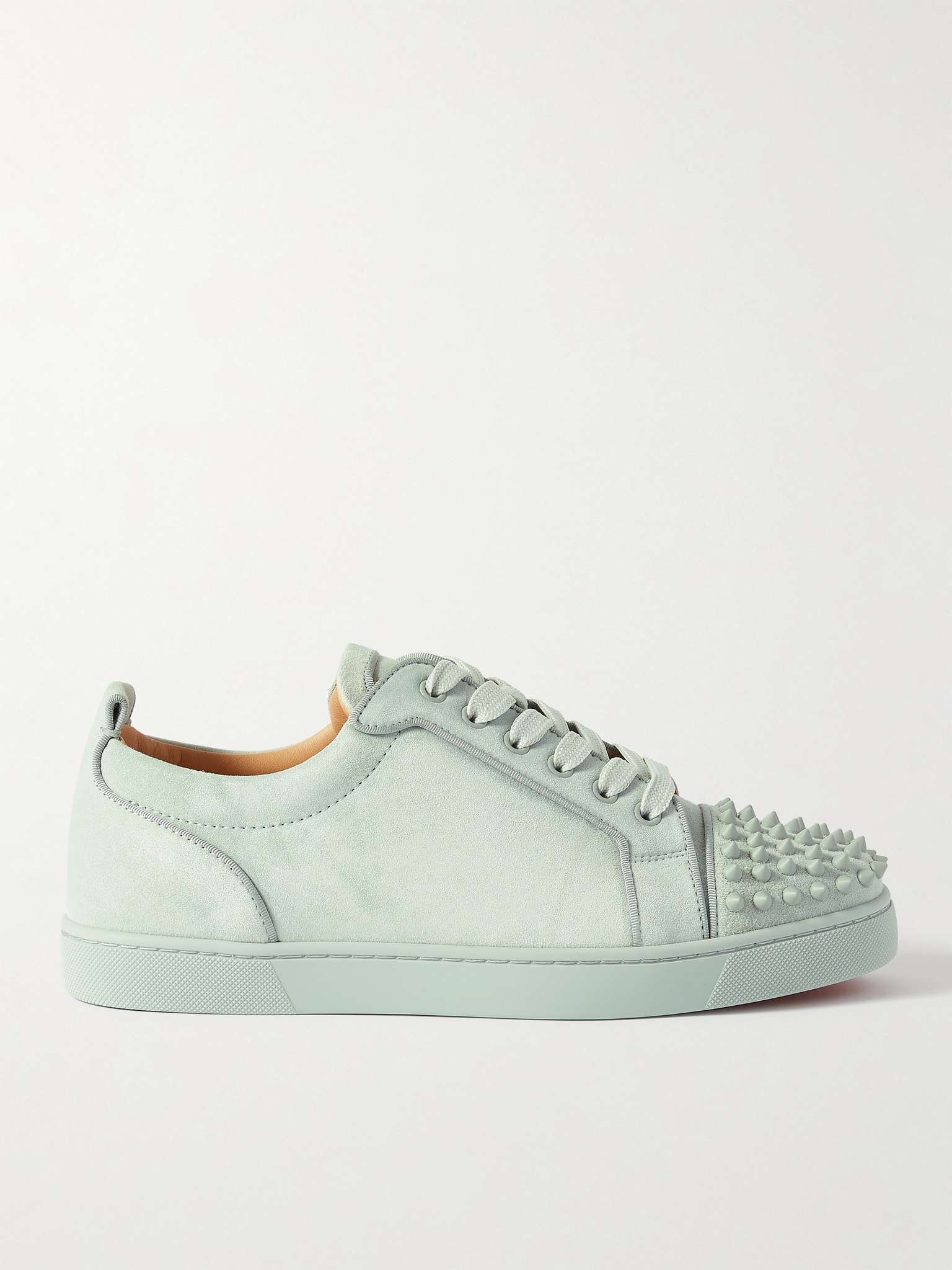 Louis Junior Spikes Cap-Toe Suede Sneakers - 1