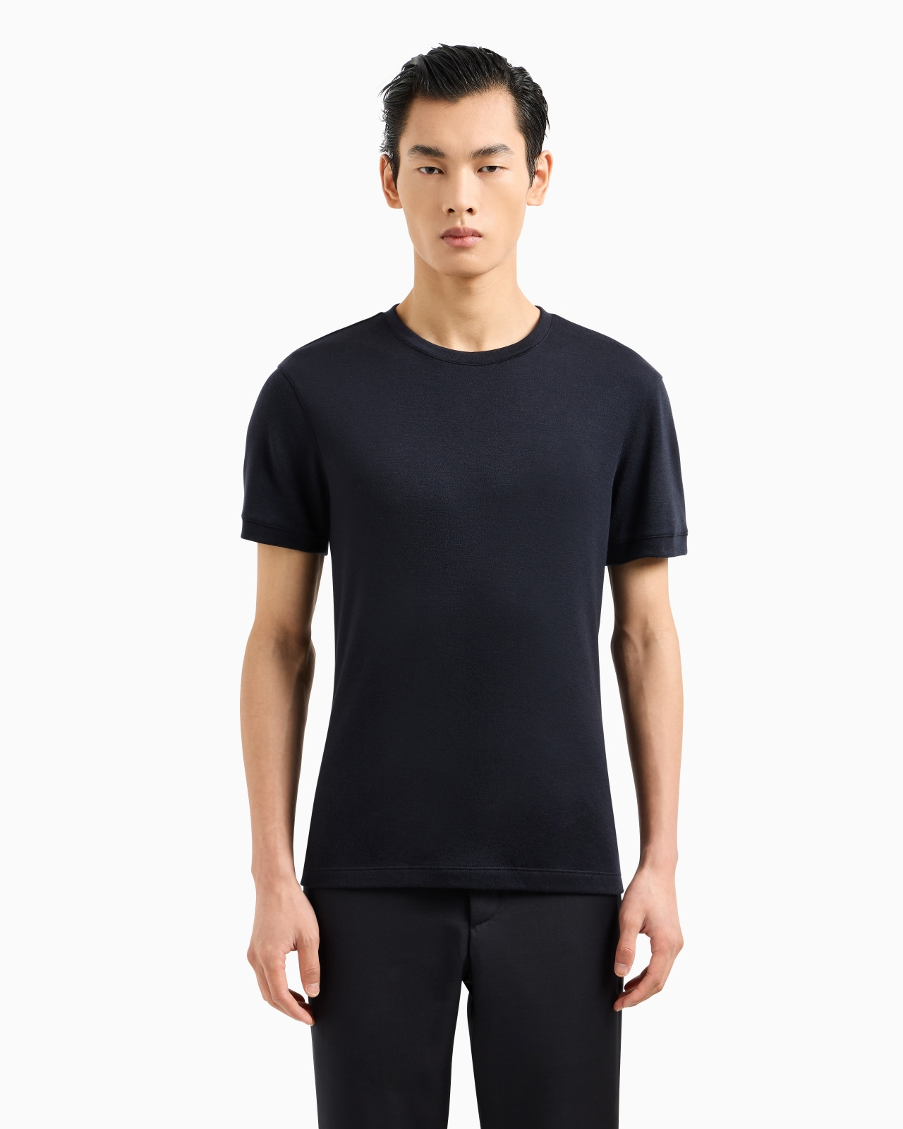 SHORT-SLEEVED CASHMERE ICON JUMPER - 4