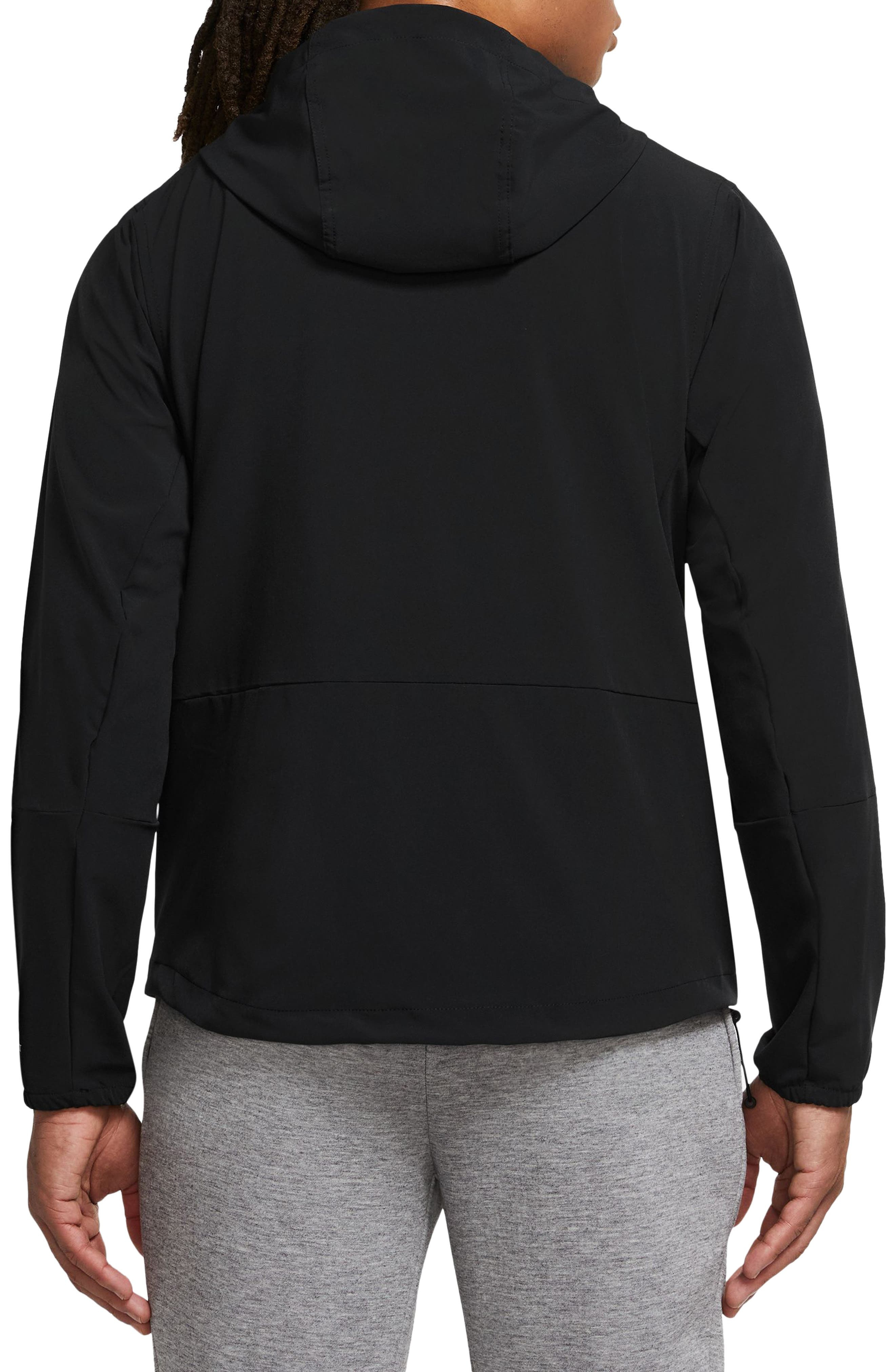 Nike Repel Unlimited Dri-FIT Hooded Jacket in Black/Black/Black at Nordstrom - 3