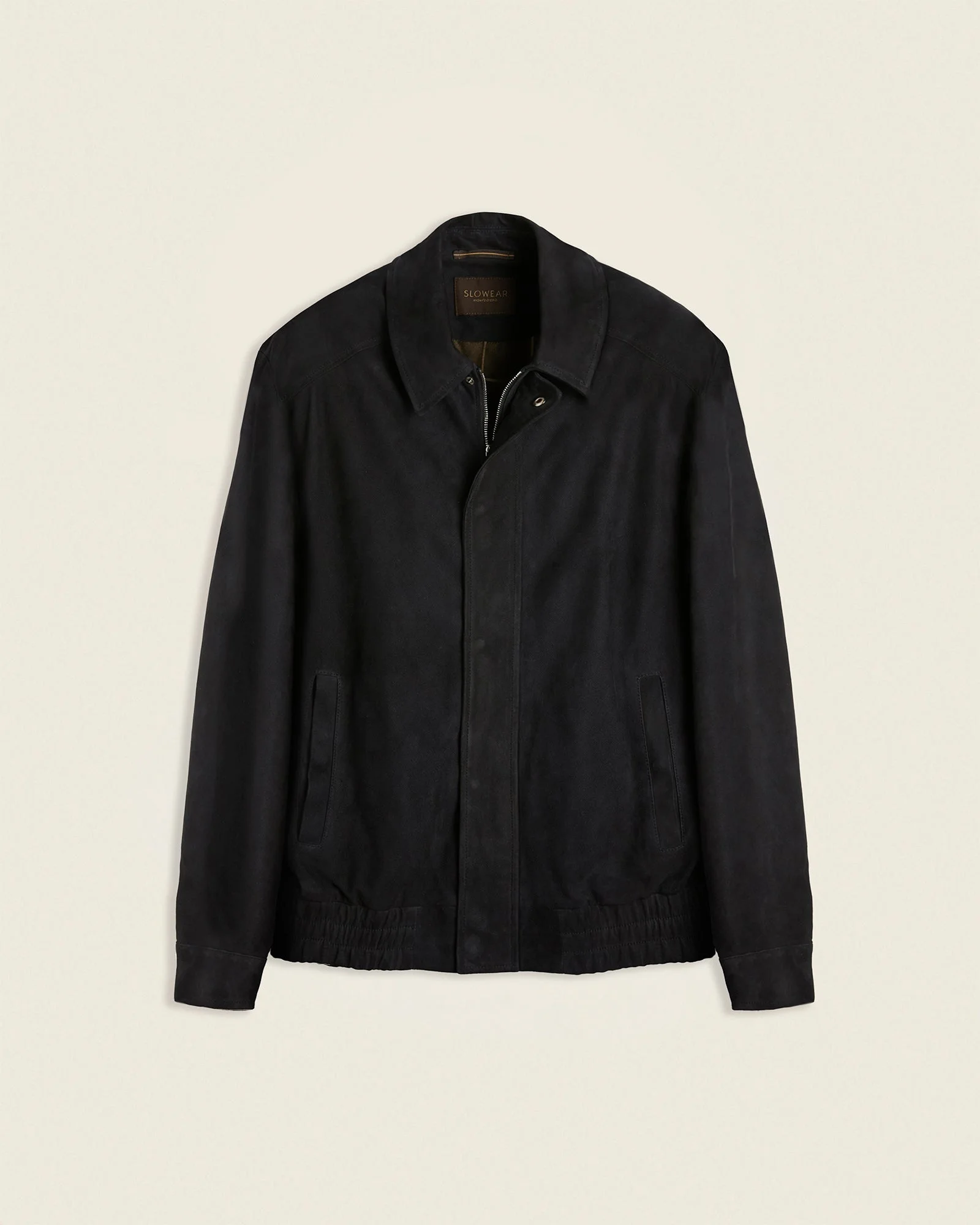 Suede bomber jacket - 1