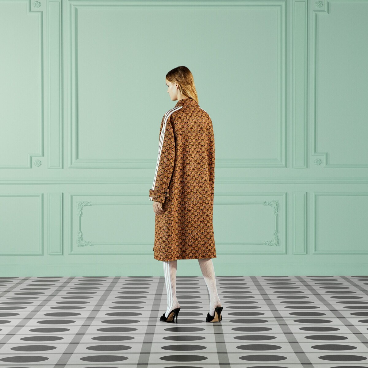 adidas x Gucci GG Trefoil coat - 2