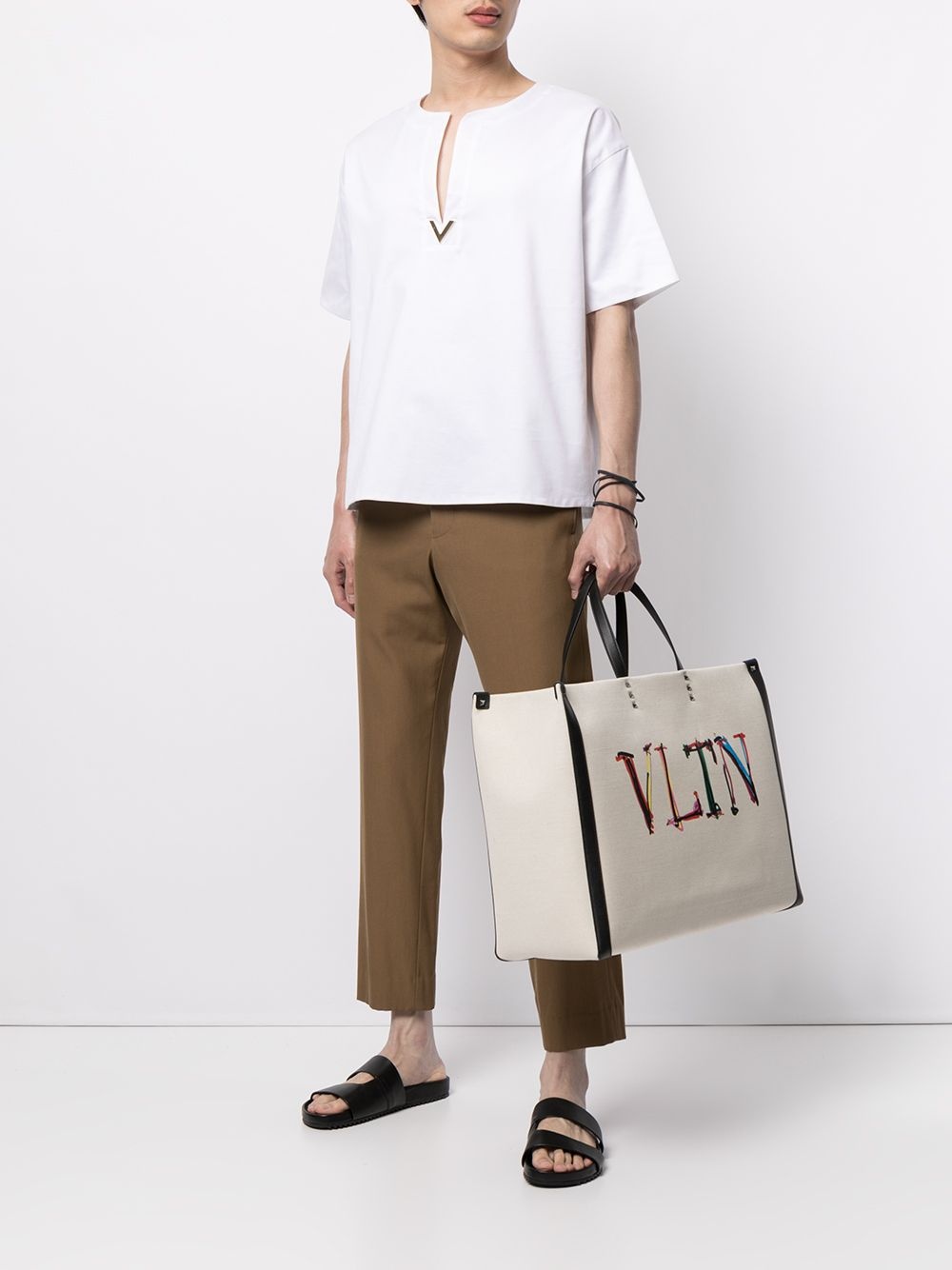 VLTN logo tote - 2