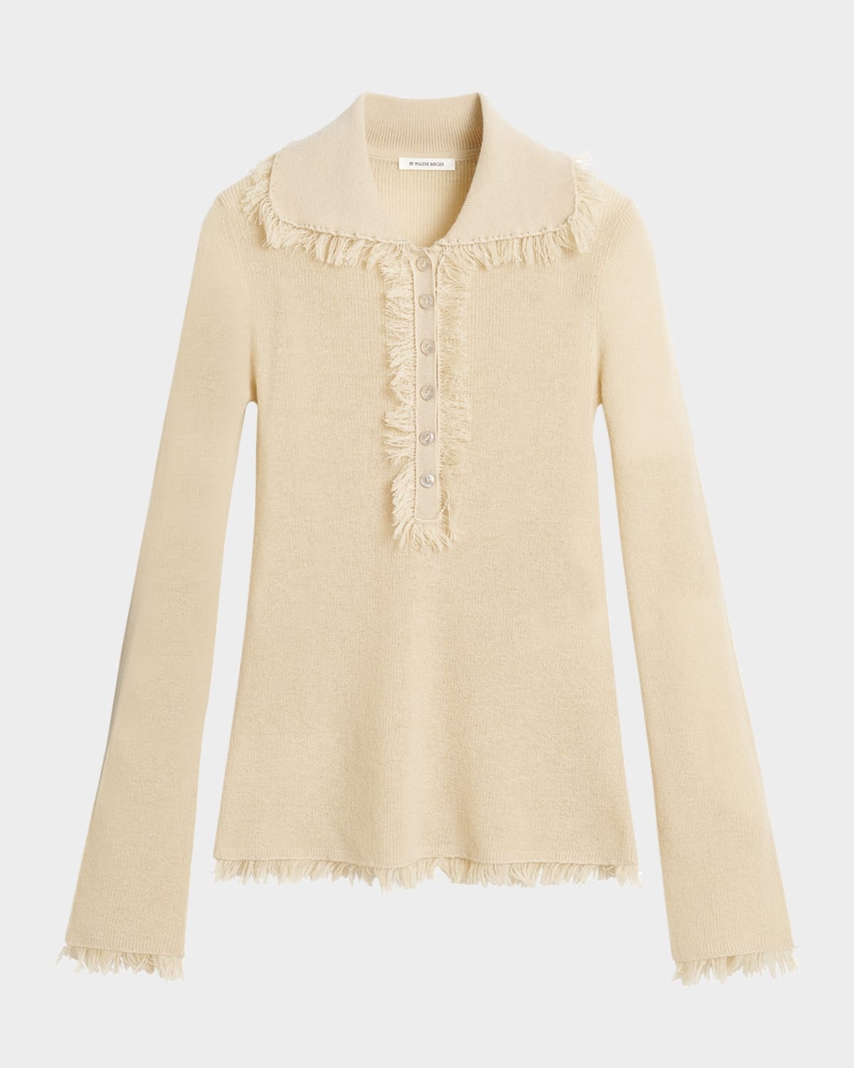 Dreele Fringe-Trim Knit Sweater - 1