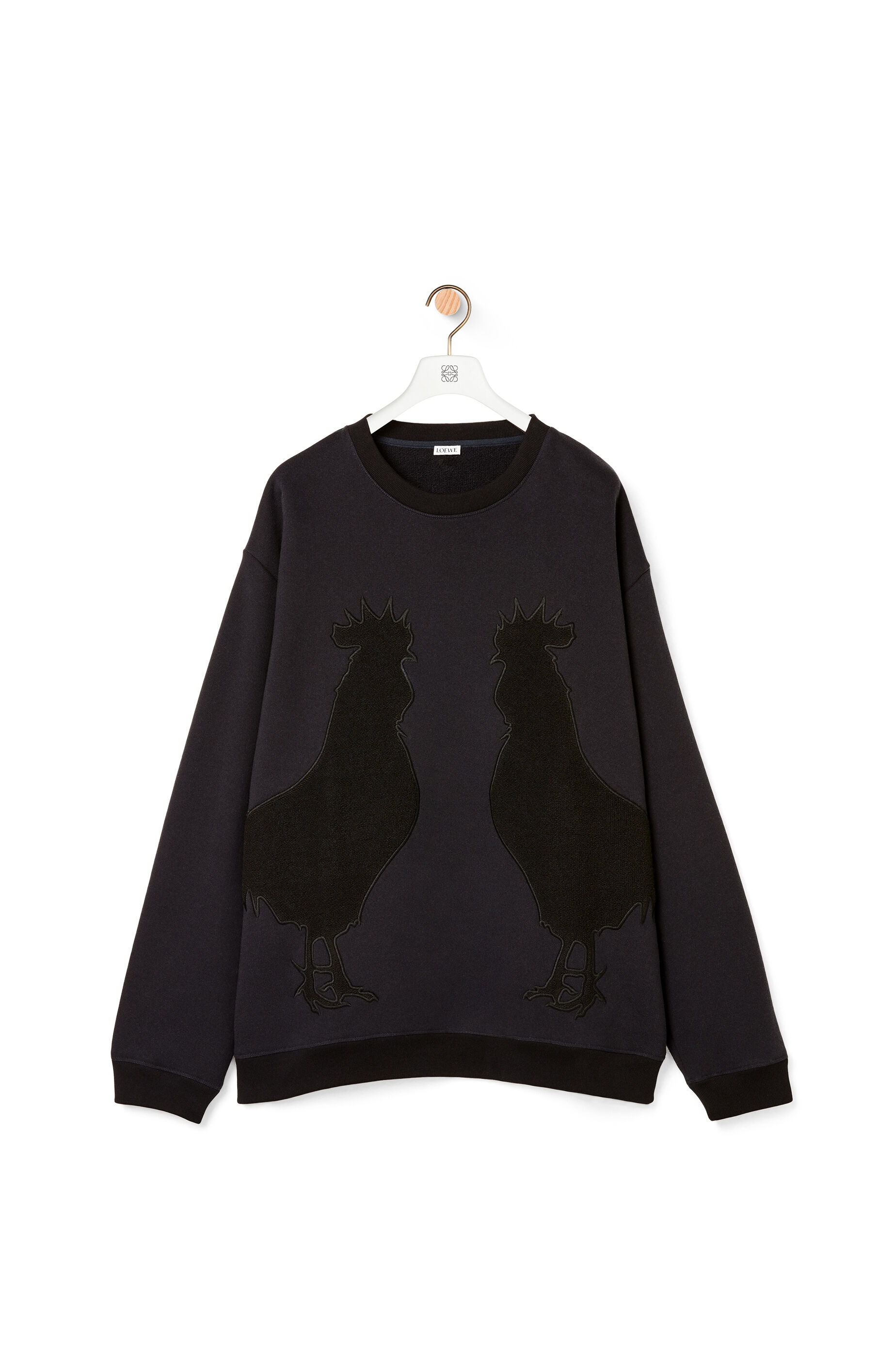 Rooster oversize sweatshirt in cotton - 1