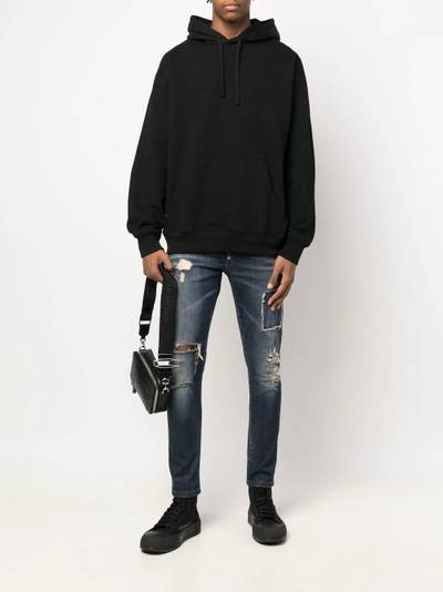 PHILIPP PLEIN distressed skinny-cut jeans outlook