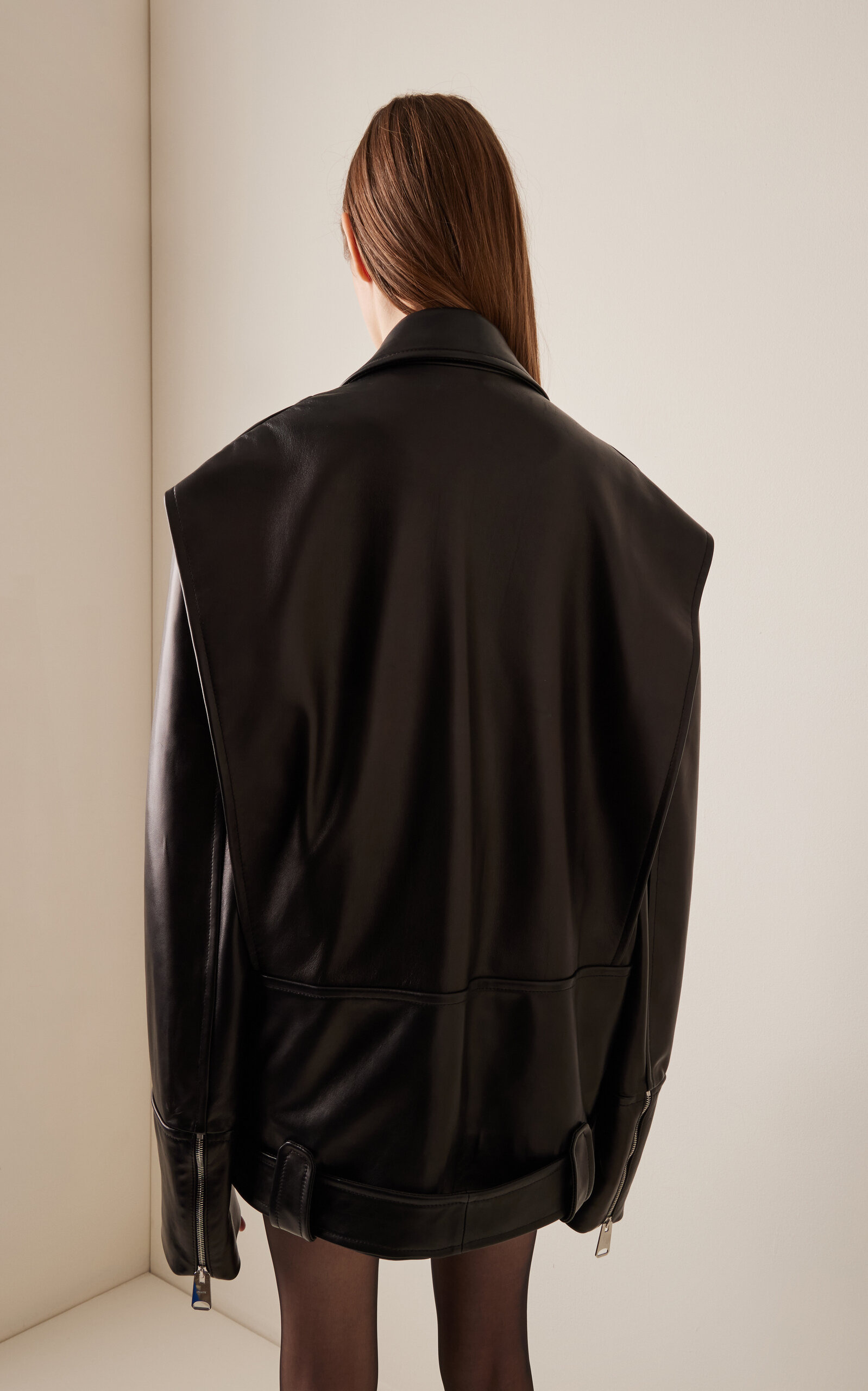 Hansel Leather Jacket black - 5