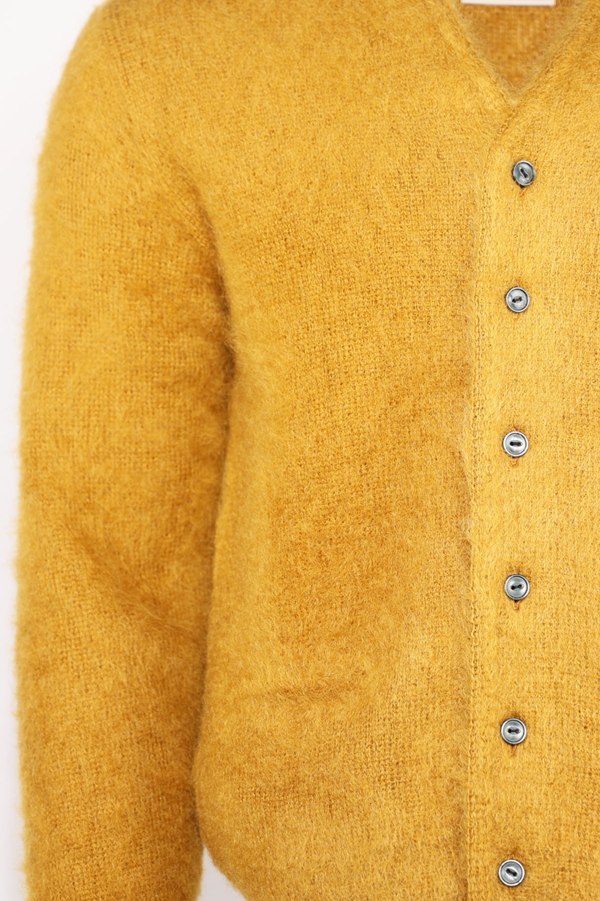 JM Mohair Cardigan - Mustard - 3