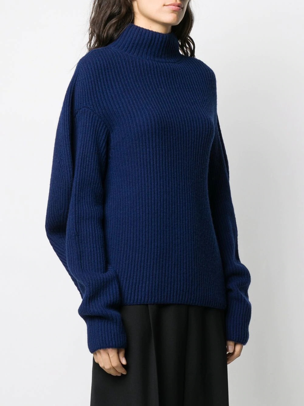 ribbed knit jumper - 3