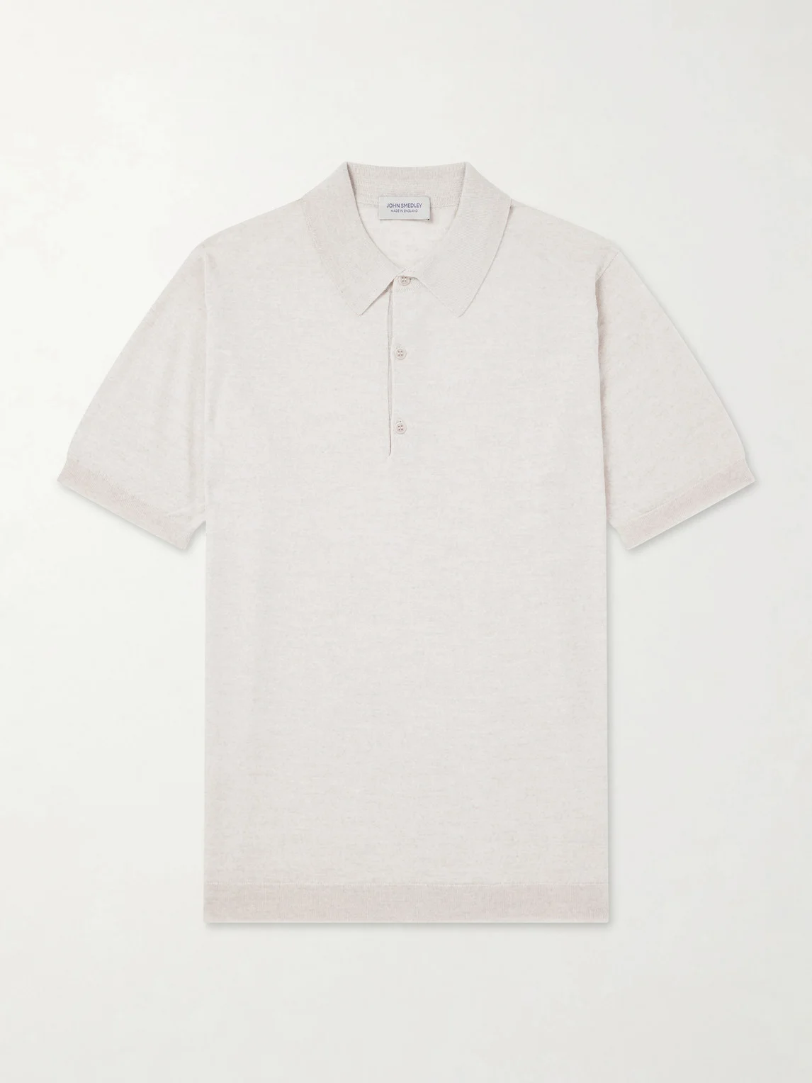 Macloud Knitted Merino Wool Polo Shirt - 1