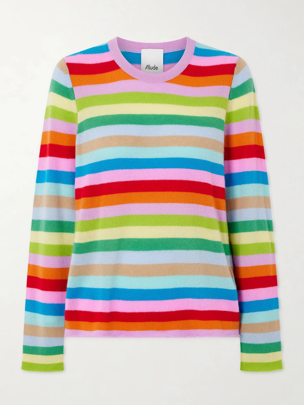 Striped Cashmere Sweater - 1