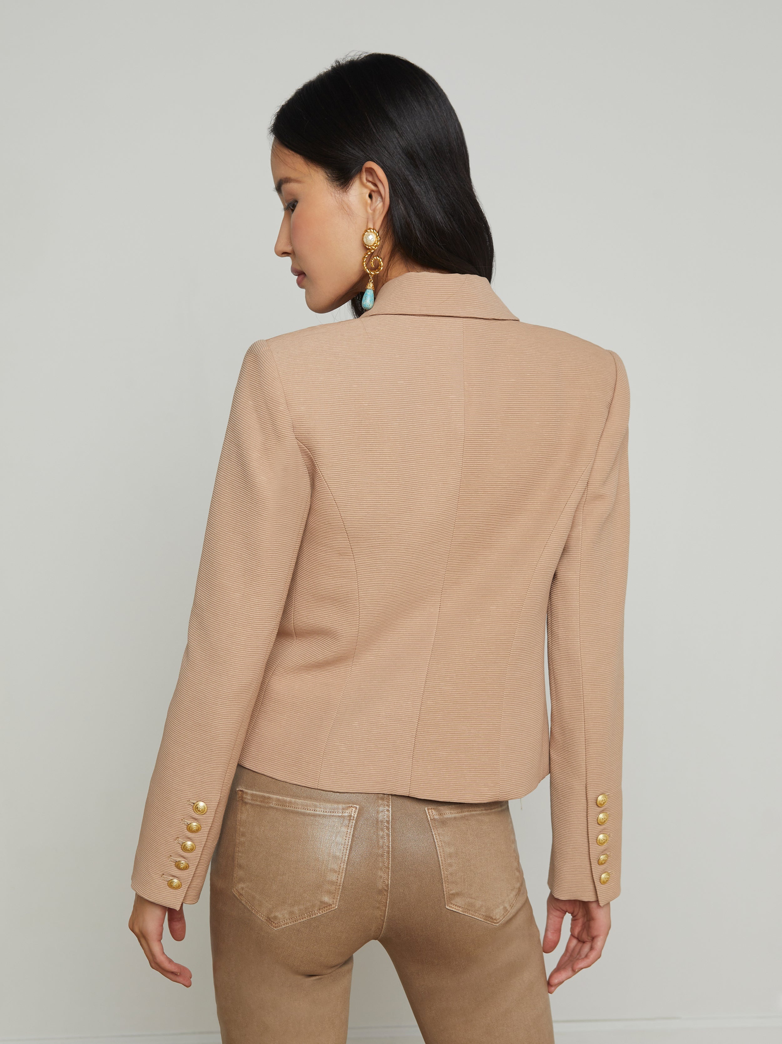 Brooke Open-Front Blazer - 5