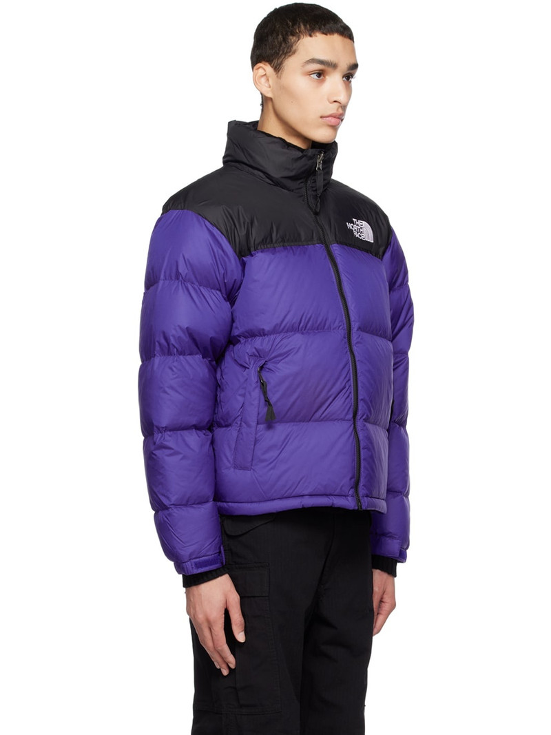 The North Face Blue 1996 Retro Nuptse Down Jacket outlook