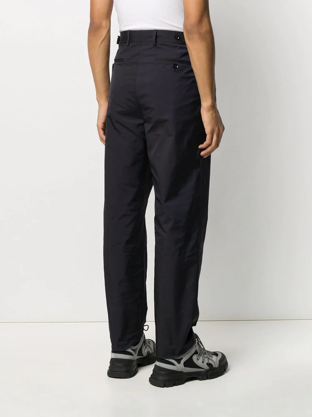 straight-leg trousers - 4