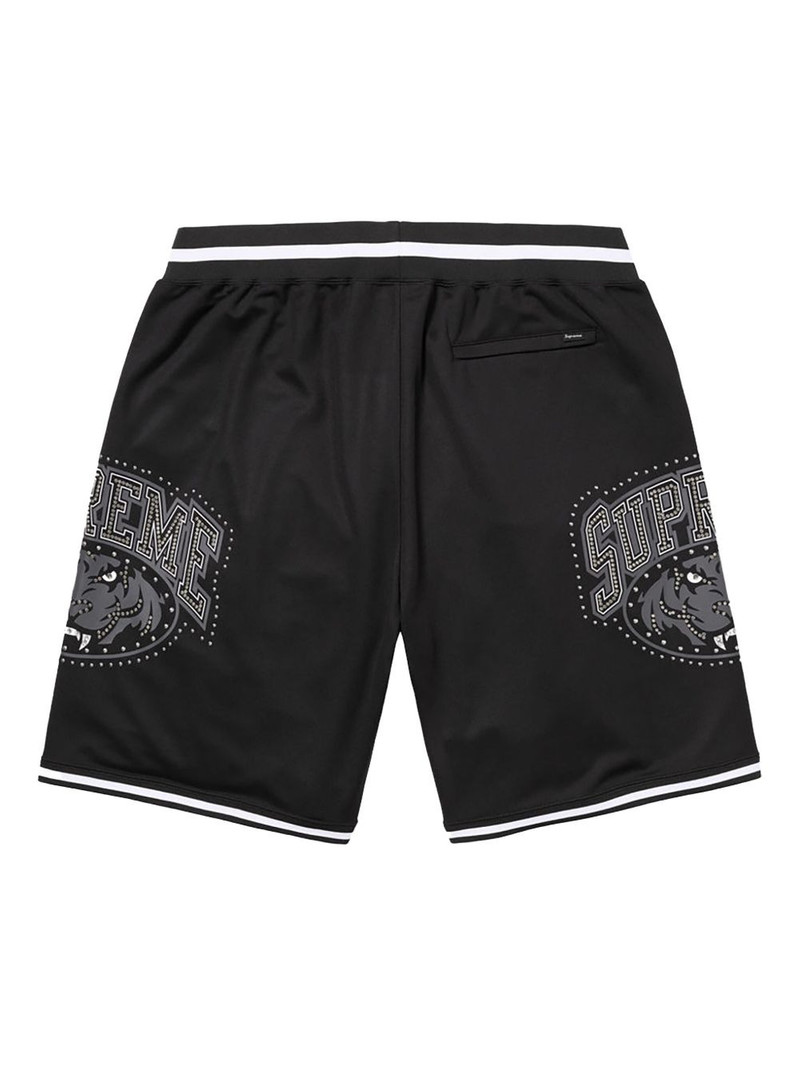 Supreme stud-embellished basketball shorts outlook
