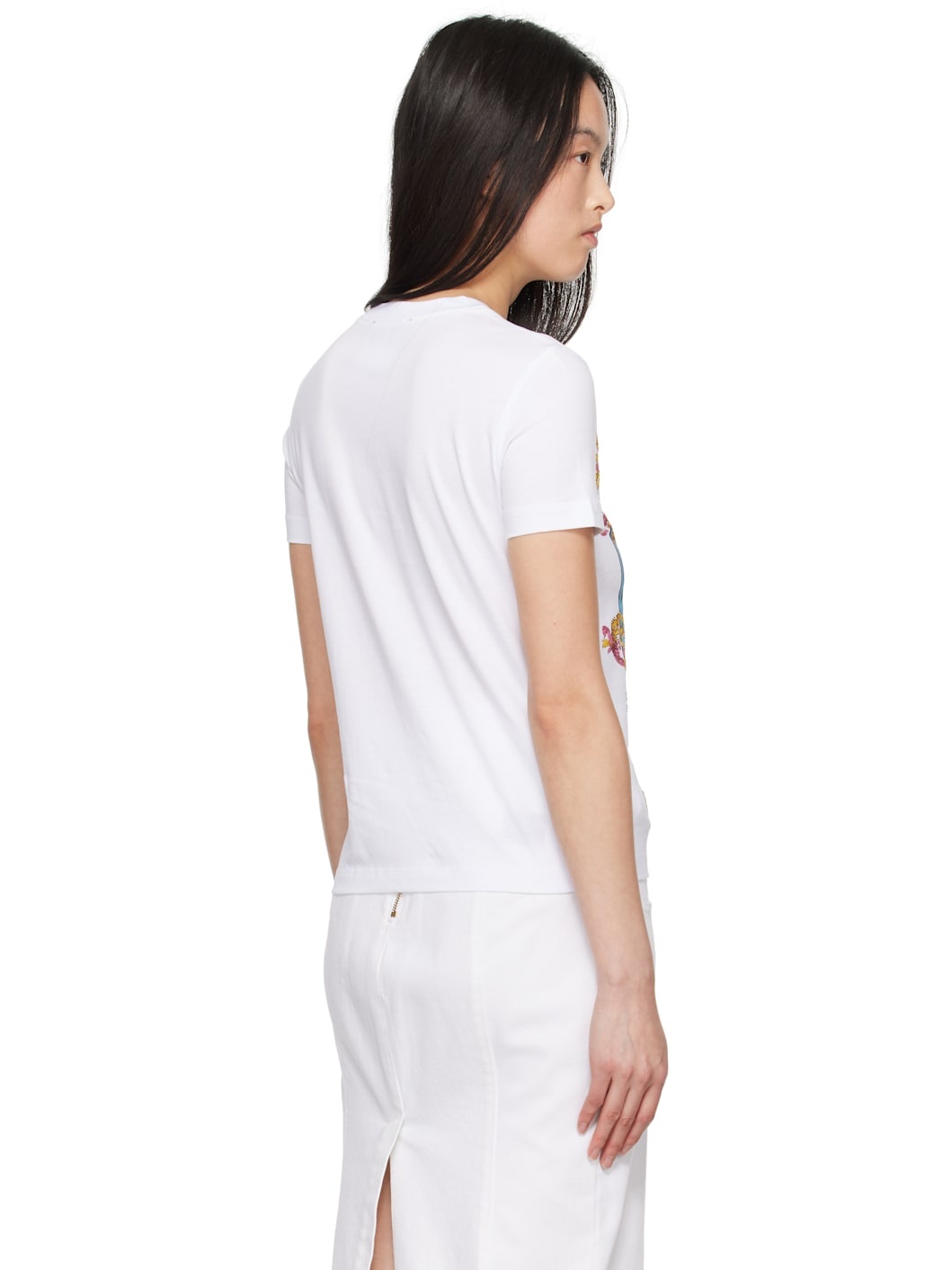 White Crystal Tour Logo T-shirt - 3