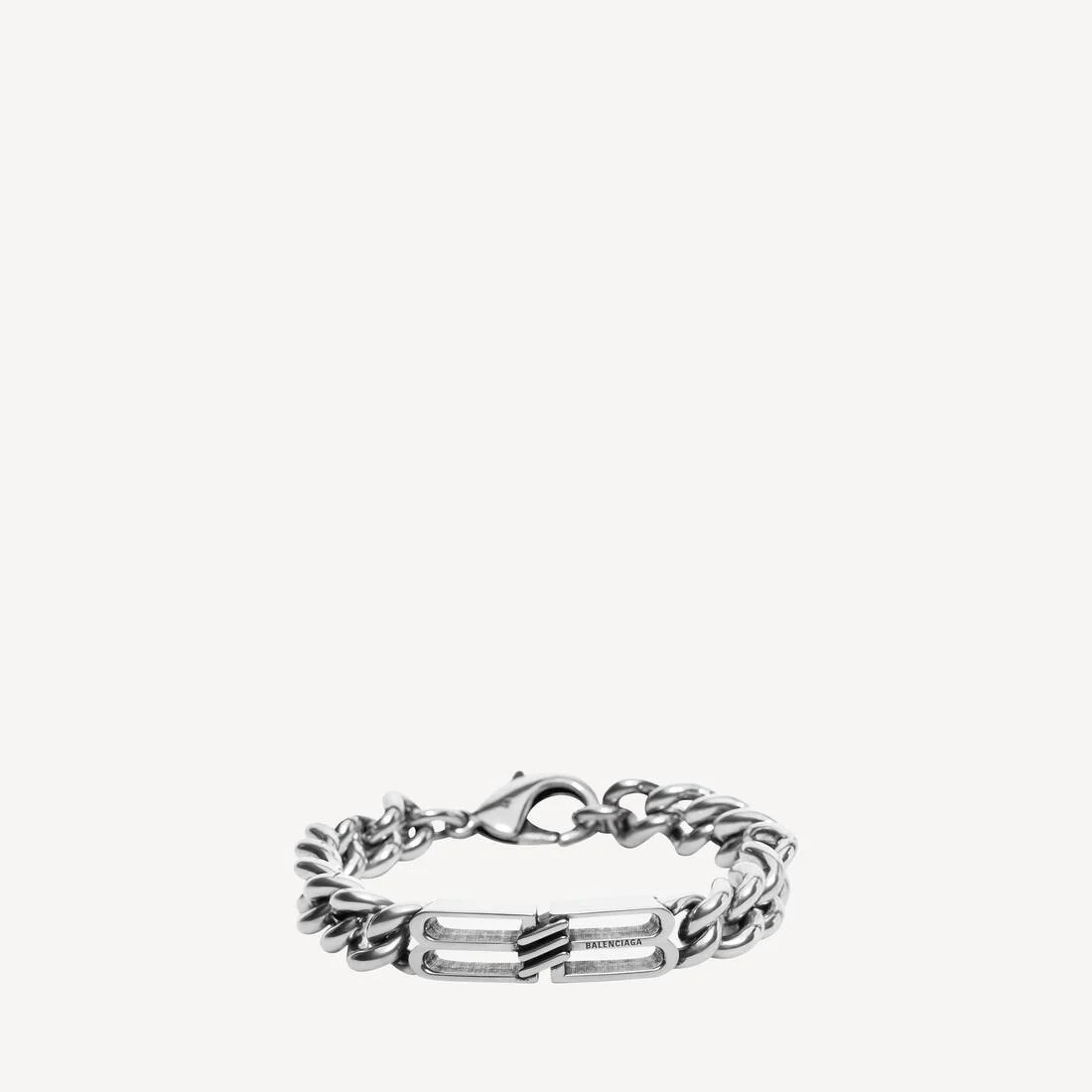 bb icon gourmette bracelet - 1