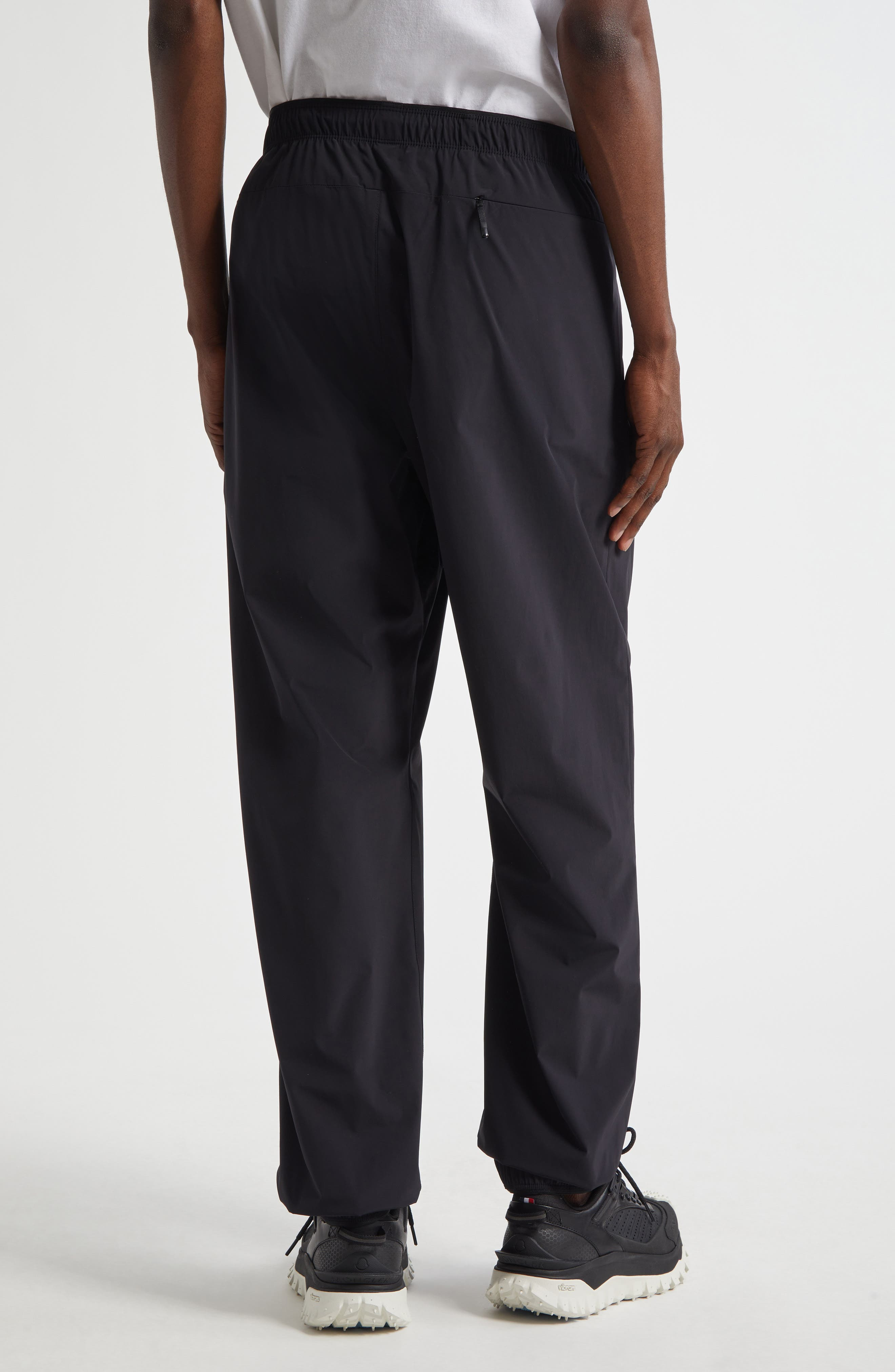 Moncler Cockerel Patch Joggers in Black at Nordstrom - 2