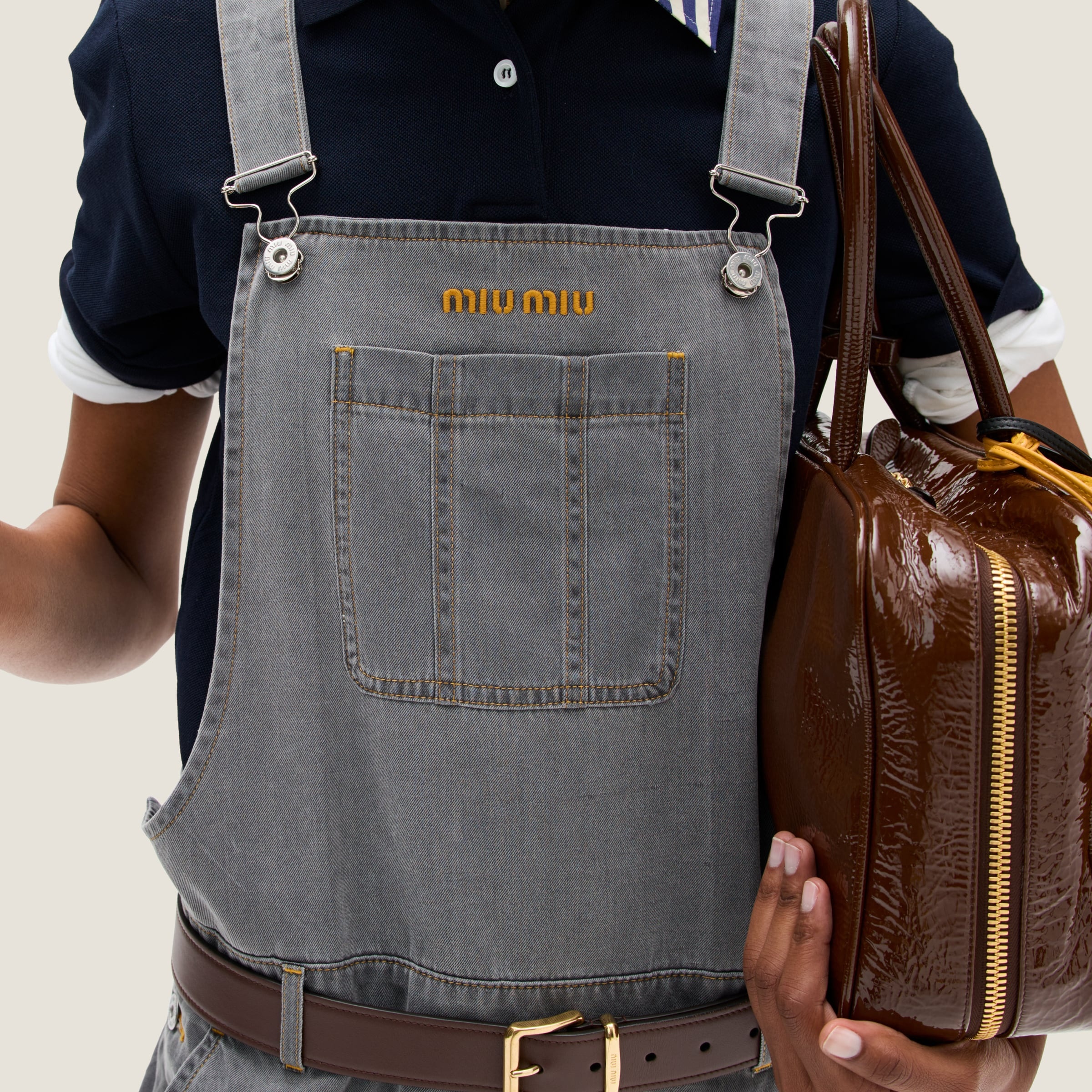 Chambray jumpsuit - 4