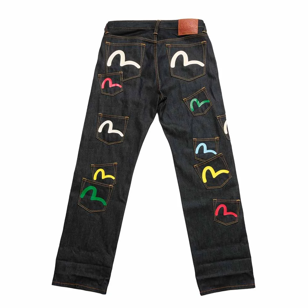 EVISU - #2000 - Multi-Pocket Seagull - Regular Fit Jeans - 4JE1256 - 1