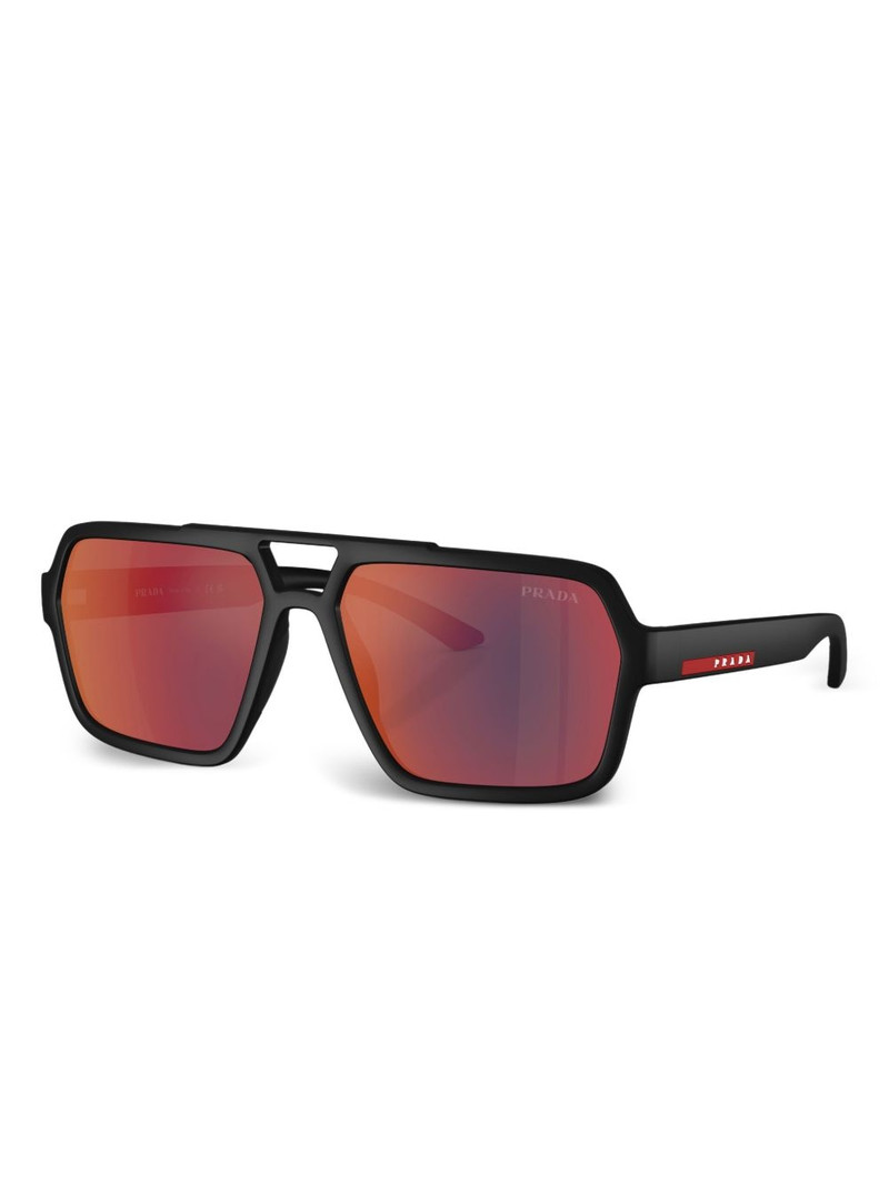 Prada mirrored-lenses sunglasses outlook
