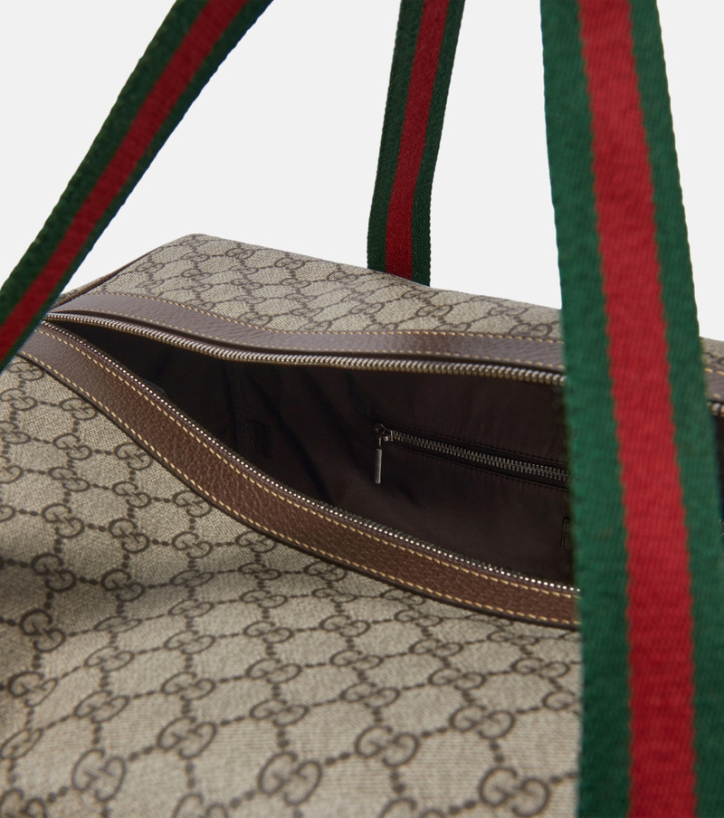 GUCCI GG Supreme Large canvas duffle bag outlook