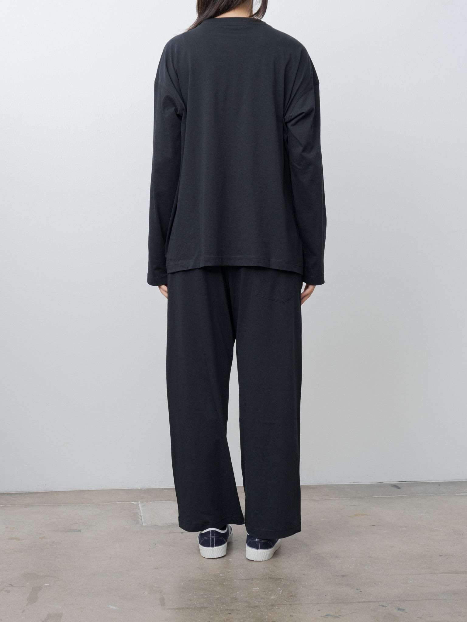 Tahoe Pajamas Set with Pouch - Black - 4