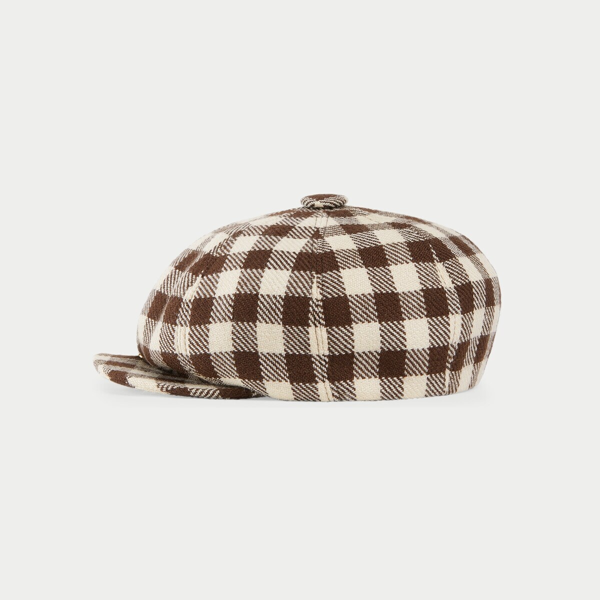 Gucci HA HA HA maxi gingham hat - 2