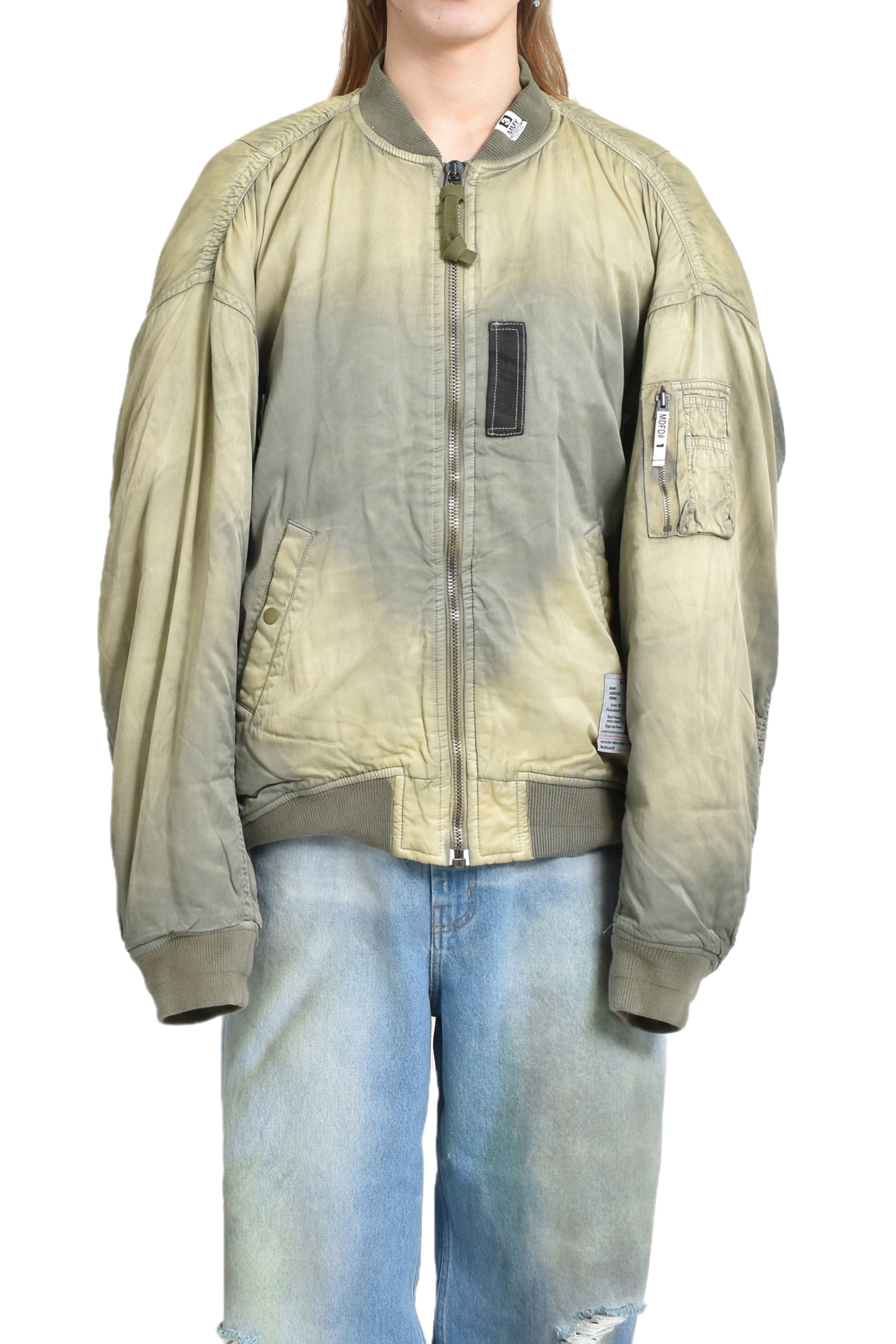 AGED FLIGHT JACKET / KHA - 1