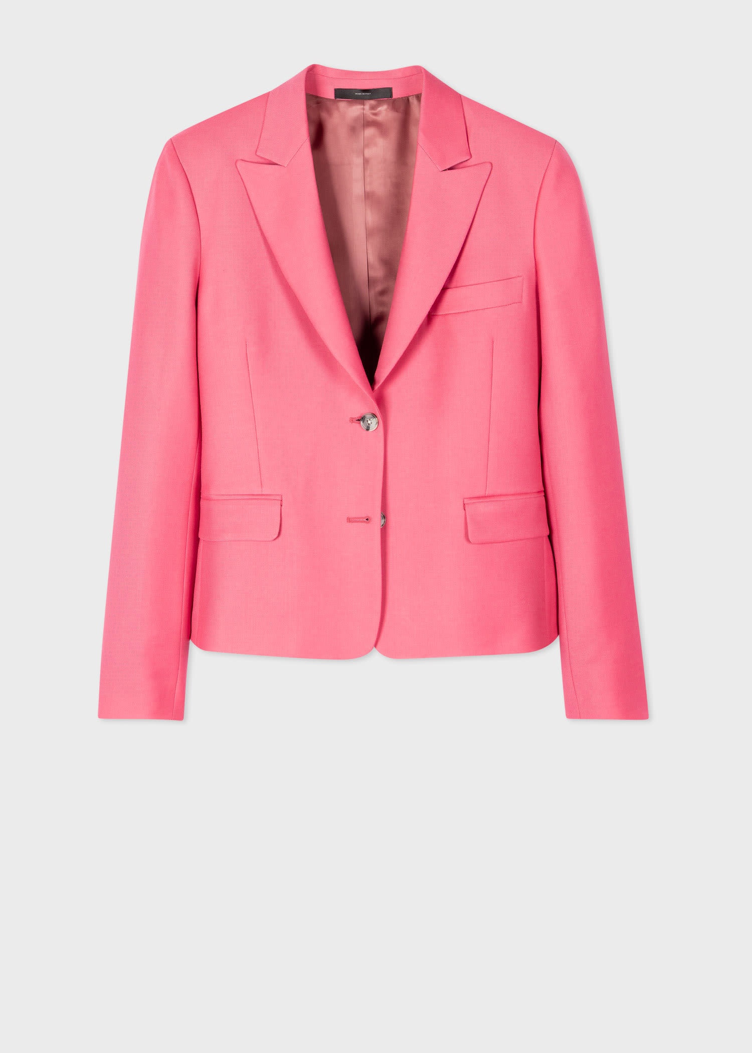 Wool Two-Button Blazer - 1